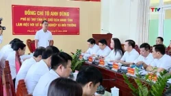 Provincial Chairman To Anh Dung Works with the Department of Agriculture and Environment | Thanh ...