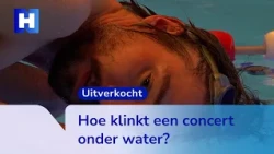 Underwater concert organized in the Marnixbad after 48 years