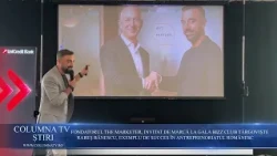 THE MARKETER FOUNDER, SPECIAL GUEST AT THE BIZZ CLUB TÂRGOVIȘTE GALA