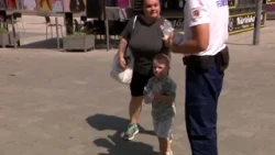 Aranyat ért a hűtött víz – a városban ma több helyen kínáltak ásványvizet a járókelőknek