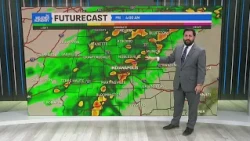Rain showers and cooler temperatures return