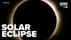 WATCH: Solar eclipse unfolds in near real time; reaches totality across parts of northern hemisphere
