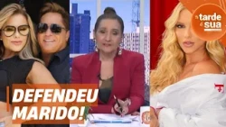 Sonia Abrão says Poliana Rocha "is Leonardo's biggest defender": "She nips the problem in the bud"