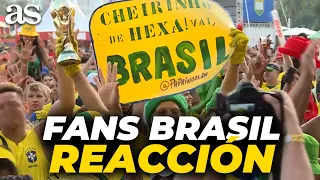 ¡BRASIL ENLOQUECE! Reacción al AGÓNICO GOL de Martinelli y victoria de Brasil ante Japón