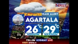 Weather update in NE, India and neighbourhood today
