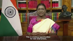 President Droupadi Murmu's Message to the Nation on the Eve of the 80th Independence Day | English