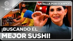 TRES EQUIPOS COCINAN POR ALCANZAR EL BALCÓN AL ESTILO JAPONÉS | MASTERCHEF 24/7