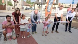 V Boršově skončila rekonstrukce veřejného prostoru U Otína
