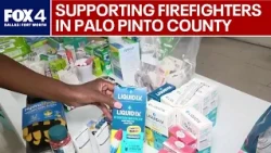 Volunteers help crews battling Ross Fire in Texas