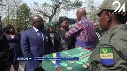 GABON WATERS AND FORESTS: TASK FORCE MEMBERS DECORATED FOR THEIR COMMITMENT