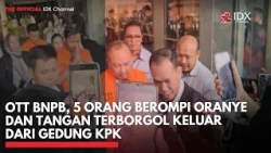 OTT BNPB, 5 Orang Berompi Oranye dan Tangan Terborgol Keluar dari Gedung KPK | IDXC UPDATE