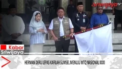 Herman Deru Sends Off South Sumatra Delegation to the 31st National MTQ