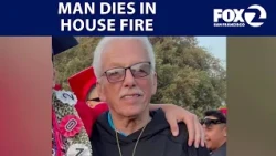 San Leandro man dies after house fire; neighbor tried to put out flames | KTVU