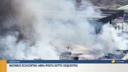 Ecocenter fire: area seized
