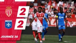 Résumé, AS Monaco 2-2 AJ Auxerre (Fati, Balogun) - 30e journée