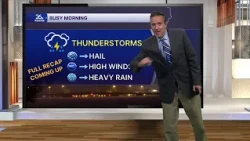 Will the weather slow down for the holiday weekend?