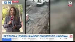 Two students arrested following Molotov cocktail incidents at the Instituto Nacional
