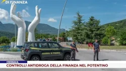 CRONACA. CONTROLLI ANTIDROGA DELLA FINANZA NEL POTENTINO