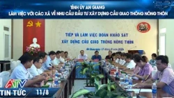 AN GIANG PROVINCIAL PARTY COMMITTEE MEETS WITH COMMUNES REGARDING RURAL BRIDGE CONSTRUCTION NEEDS