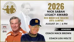 Nick Saban Legacy Awards to honor Mack Brown, Lou Holtz