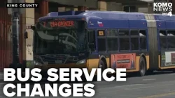 Major bus service changes started Saturday. What should King County riders know?