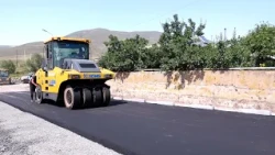 25 08 26 Ավարտին են մոտենում Դդմաշեն բնակավայրում մի քանի փողոցների  ասֆալտապատման աշխատանքները։