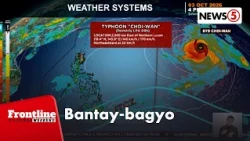 Buntot ng Bagyong ‘Choi-Wan' magpapaulan sa ilang lugar sa bansa | Frontline Weekend