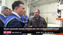 Xocalı rayonunda əməyin mühafizəsinə dair mediatur təşkil olunub