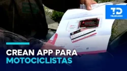 Motorcyclists in CDMX: New app created to improve road safety