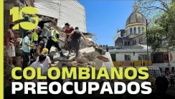 Colombians in Córdoba concerned about the situation in their country after the earthquake