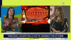 Silvia Lallana performs at the Teatro Libertador San Martín