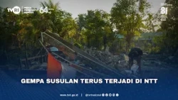 Gempa Susulan Terus Terjadi Di NTT