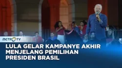 Jelang Pilpres, Lula Temui Pendukung di Pekan Terakhir Kampanye Presiden Brasil
