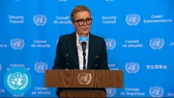 UN Chief Elections - Media Stakeout | United Nations