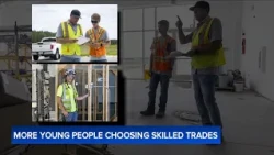 Young people choosing skilled labor jobs
