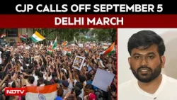 CJP Calls Off September 5 Protest After Centre Assures No Cases On Students