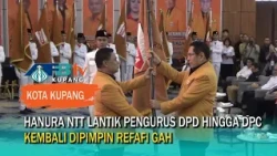 Once Again Led by Refafi Gah, Hanura NTT Inaugurates Regional to Branch Executive Boards