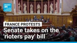 France's Senate takes on the 'rioters pay' bill after protests • FRANCE 24 English