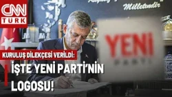 Özgür Özel Signed the Documents That Split the CHP! Here Is the Logo of Özel's New Party...