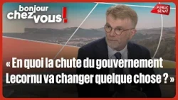 Marc Fesneau: "How would the fall of the Lecornu government change anything?"