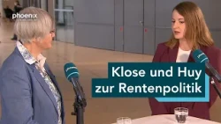 bundestagsgespräch mit Anita Klose (SPD) und Gerrit Huy (AfD) zur Rentenpolitik