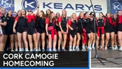 Newly-crowned All-Ireland Senior Camogie Champions welcomed home to Cork | RTÉ News