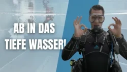 Learning to dive in the Mostviertel: Introductory scuba session at Wachaubad