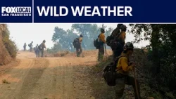 Thunderstorms strike Big Sur: Firefighters forced to stand down