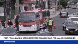 Three buses pulled from service in Punta Arenas due to faulty doors during inspection