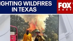 CTX firefighters helping fight Texas wildfires | FOX 7 Austin