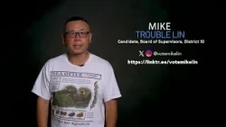 MIKE TROUBLE LIN, CANDIDATE, BOARD OF SUPERVISORS DISTRICT 10