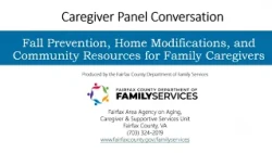 Fall Prevention, Home Modifications, and Community Resources for Family Caregivers