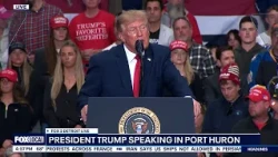 Trump praises Mike Rogers, invites him back on stage in Port Huron