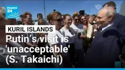 Japan protests Putin's first visit to disputed islands • FRANCE 24 English